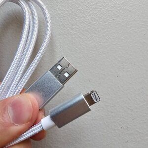 Cordzilla 10ft Rapid Charge Micro USB-A to 8-Pin Cable Compatible w iPhone iPad